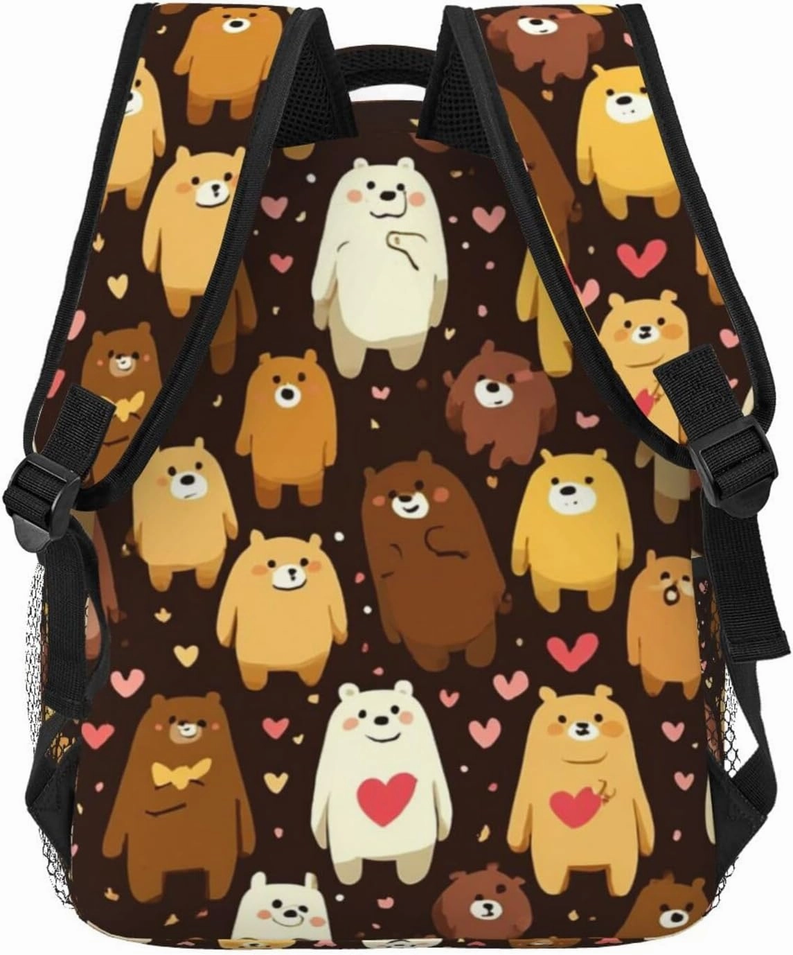 Cute Bear Stylish Backpack For Trekking Unisex Gift