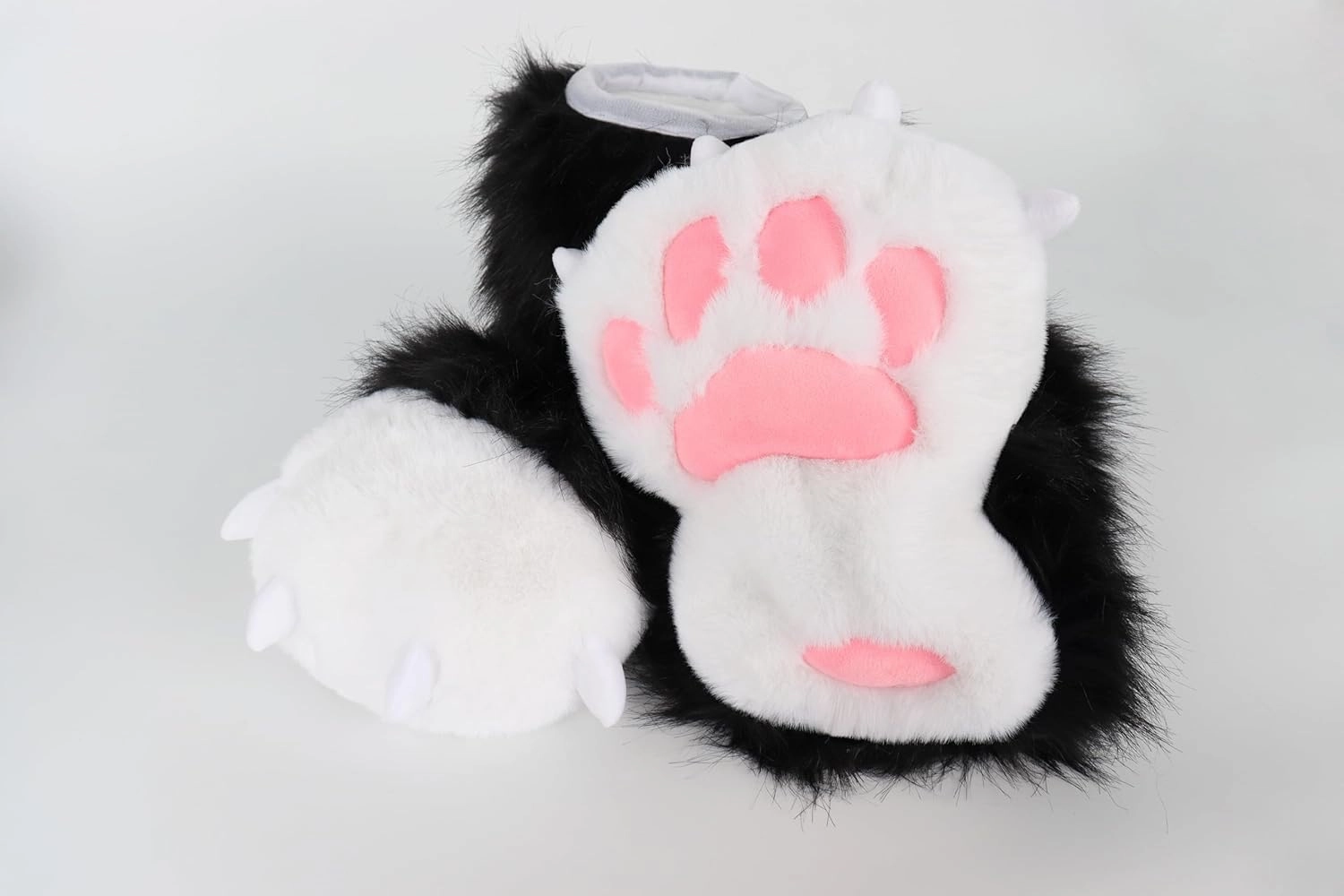 Cute Plush Animal Bear Fursuit Feet Paw Slippers Claw House Shoes Funny Costume Accessories