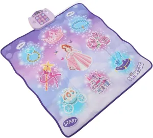 Dance Challenge Mat, Children Electronic Music Dance Pad Toy Improve Coordination and Fitness Fun Interactive Game Dance Mat for Kids