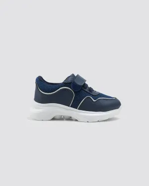 Dark Blue Sneakers-Boys