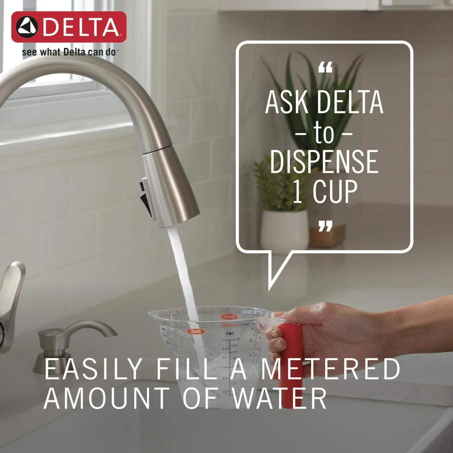 Delta Faucet Leland VoiceIQ Touchless Kitchen Faucet with Pull Down Sprayer, Smart Faucet, Alexa and Google Assistant Voice Activated, Kitchen Sink Faucet, Matte Black 9178TV-BL-DST