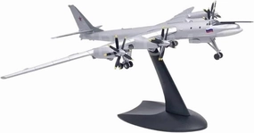 Diecast Plane Model 1：200 for TU-95 Bear Type Strategic Diecast Alloy Metal Replica Aircraft Model