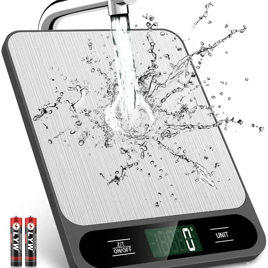 Digital Kitchen Scale 10Kg/1g Weight Scale Usb Food Coffee Scales Smart Electronic Waterproof Digital Scale For Baking and Cook