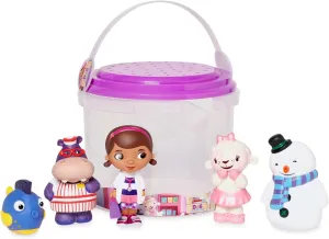 Disney Store Official Bath Set (Doc McStuffins) - Kids Bath Accessories with Beloved Disney Characters - Colorful and Fun Bath Time Essentials for Kids - Suitable for All Ages