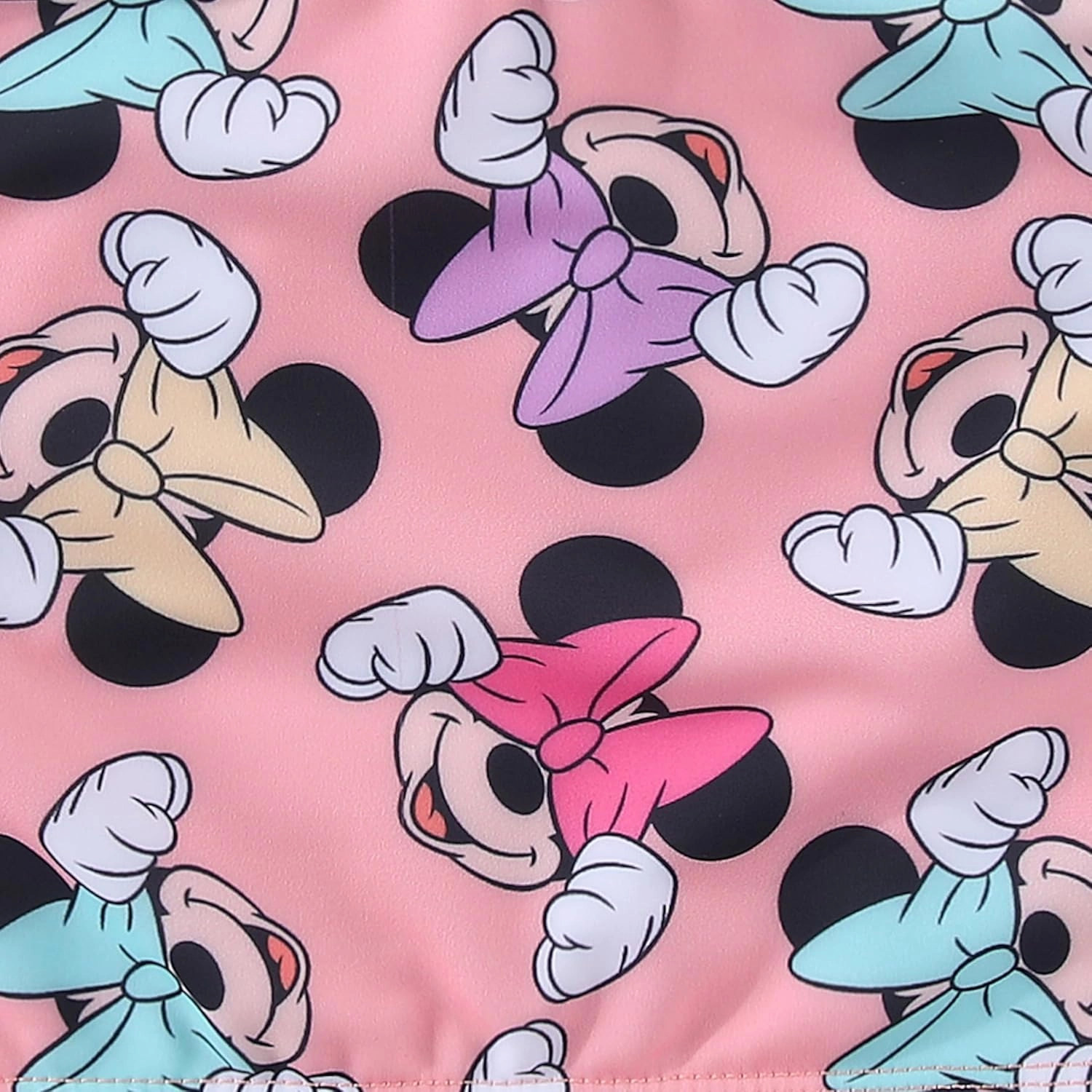 Disney Minnie Mouse Girls UPF 50  Bathing Suit Tankini Top and Bikini Bottom Swimsuit Set for Toddler and Big Kids
