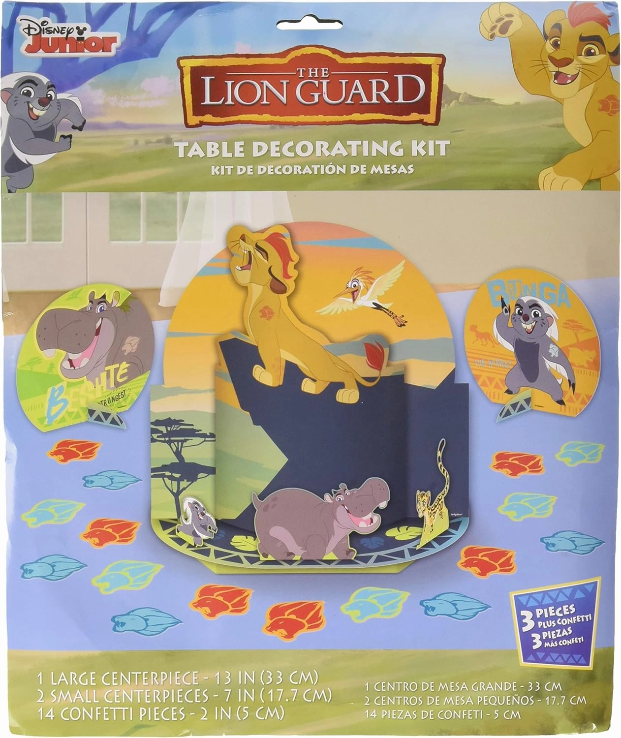 Disney© The Lion Guard Table Decorating Kit, Party Favor