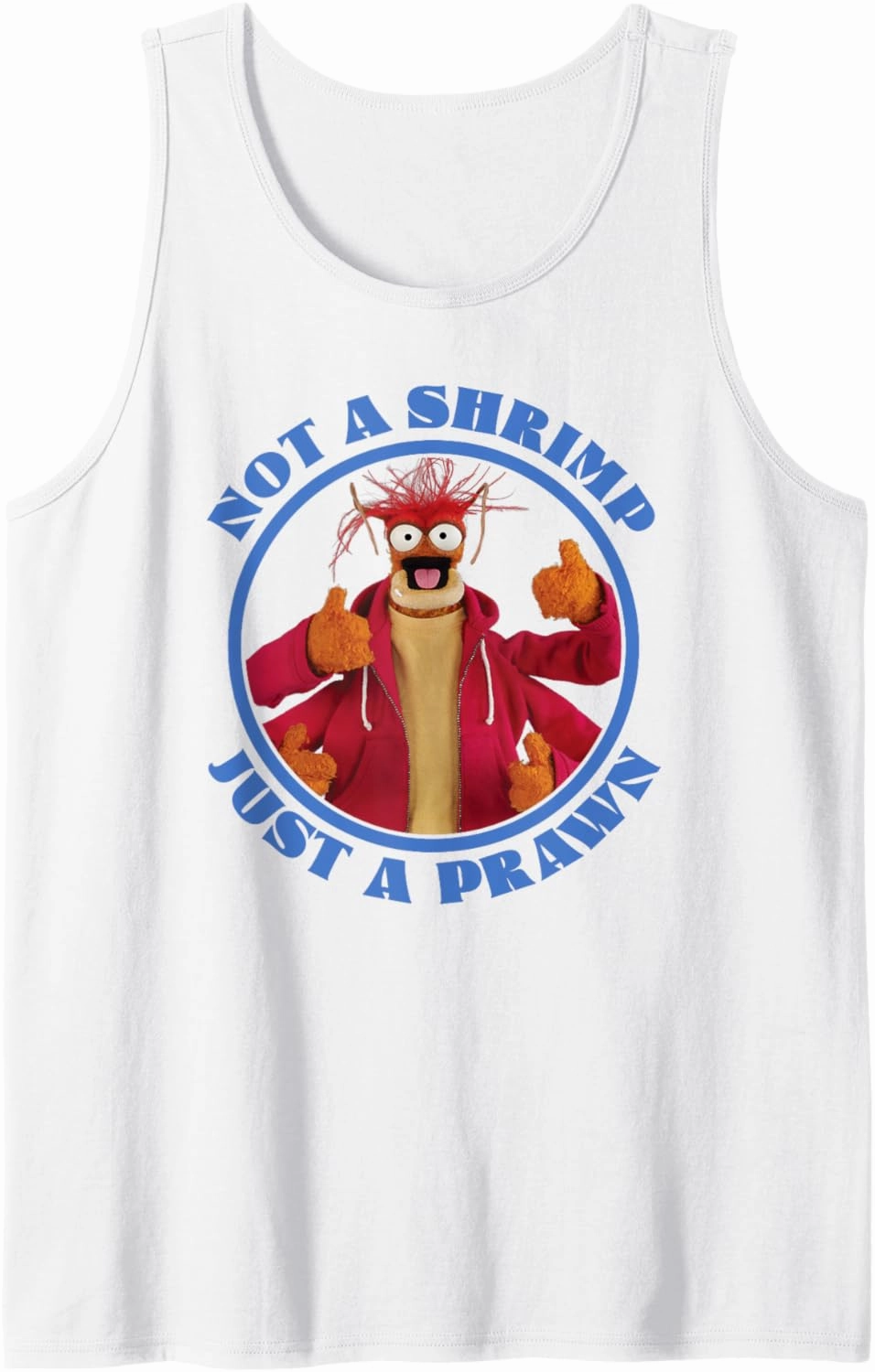 Disney The Muppets Pepe The King Prawn Not A Shrimp Tank Top
