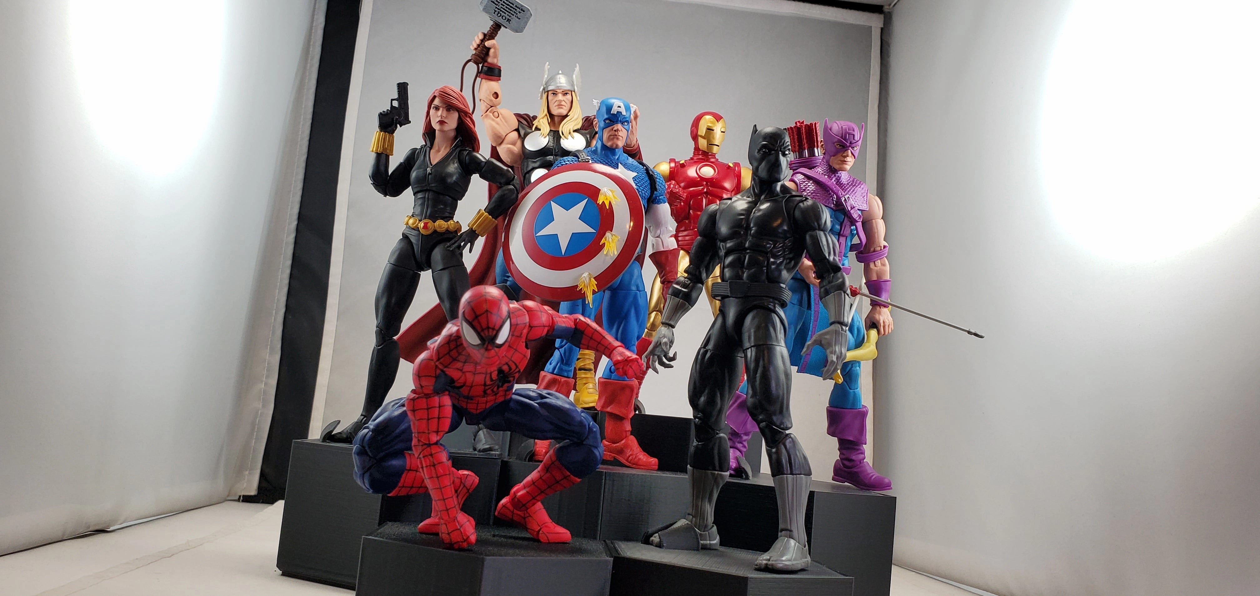 DispLayers: Action Figure Display Stands