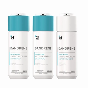 DS Labs Dandrene Anti Dandruff Shampoo and Conditioner - Itchy & Dry Scalp Dandruff Treatment Shampoo Conditioner Set, Seborrheic Dermatitis Dandruff Scalp Treatment, Psoriasis Scalp Treatment