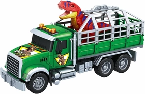 Dwi Dowellin Toy Truck Transport Cars Carrier with Dinosaur for Kids Toddlers,Birthday Gifts for Boy Toddler Child 3 4 5 6 Years Old