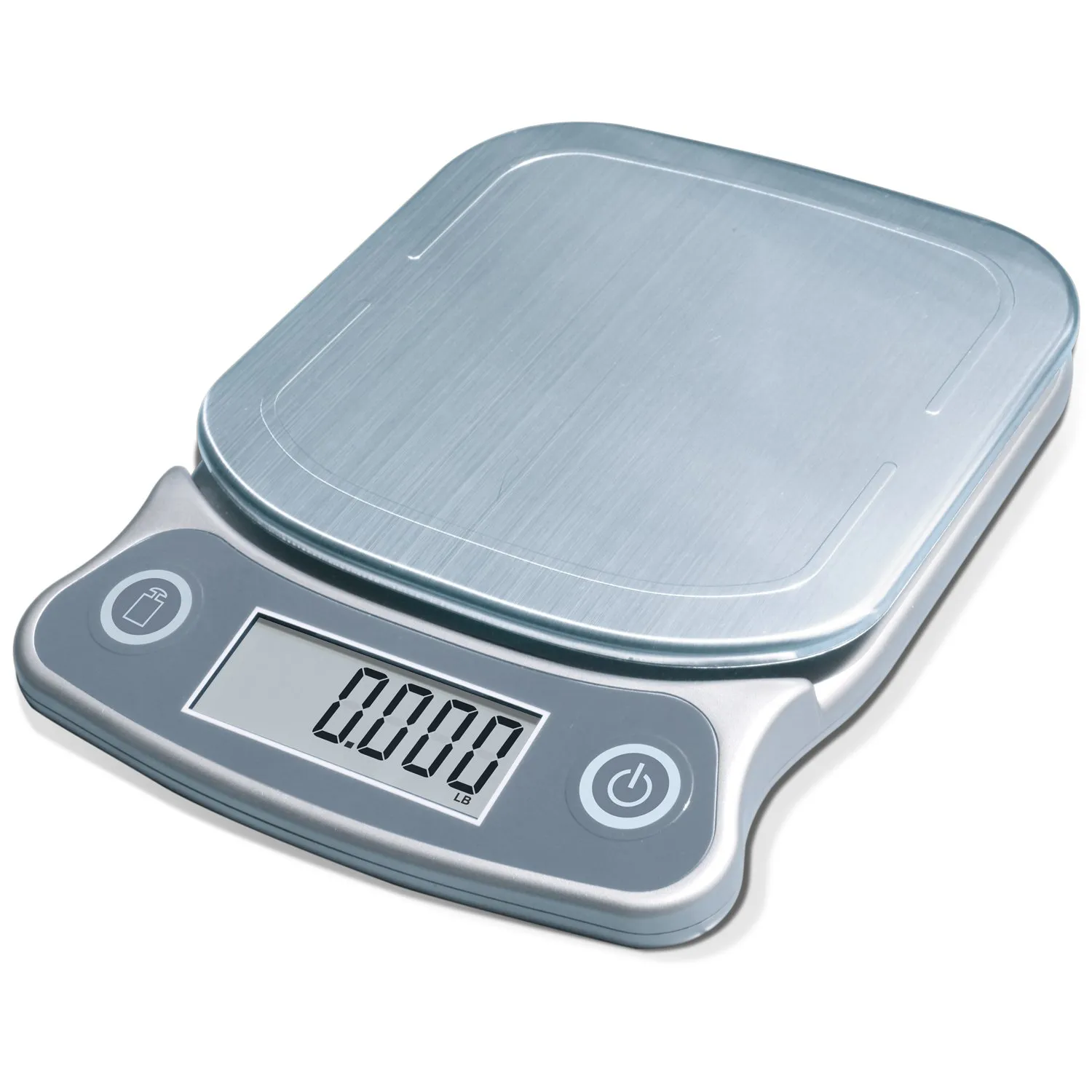 Eat Smart ESKS-10 Precision Elite Digital Kitchen Scale - 15 lb. Capacity, UltraBright Display and Stainless Steel Platform