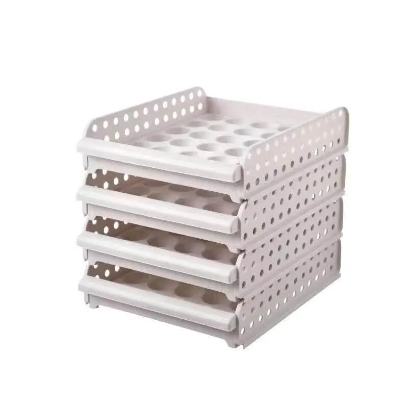 Egg Storage Container - Smart Organizer for Fresh Eggs