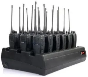 Eighteen Bay Rapid Desk Charger for Kenwood TK-3201 Rechargeable Two Way Radio