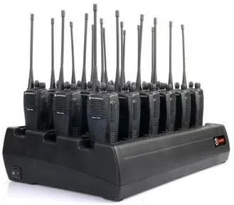 Eighteen Bay Rapid Desk Charger for Kenwood TK-3201 Rechargeable Two Way Radio