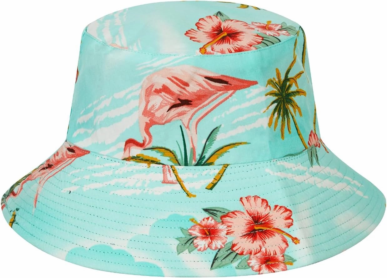 EISHOPEER Men's Flower Hawaiian Sets Casual Short Sleeve Shirt and Shorts Suits Outfits with Bucket Hats
