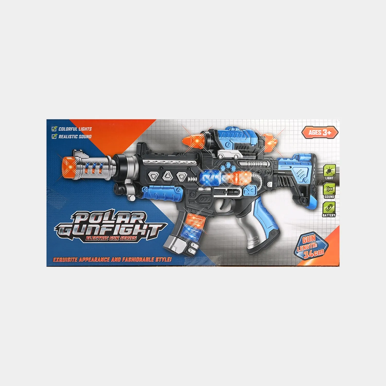 Electric Super Target Toy with Light Sound