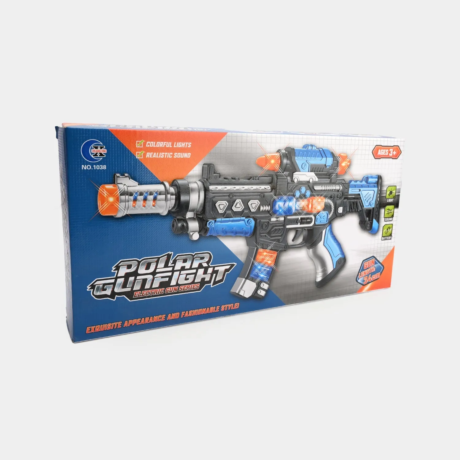 Electric Super Target Toy with Light Sound