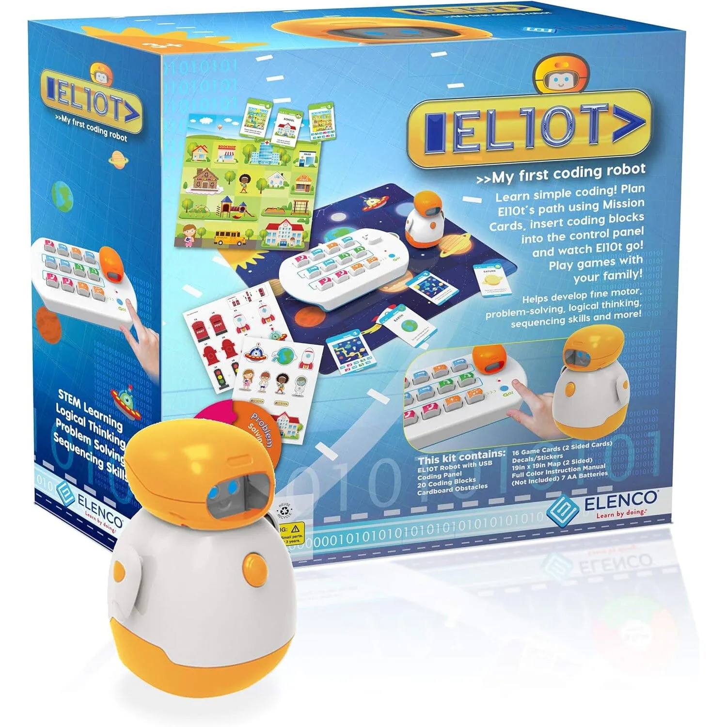 Elenco EL10T: My First Coding Robot