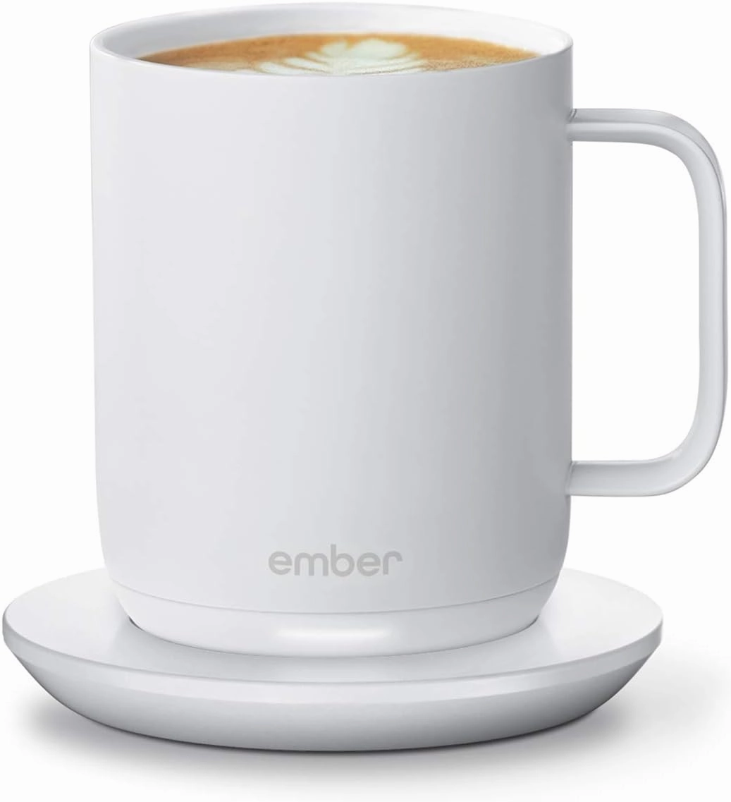 Ember Charging Coaster 2, Wireless Charging for Use with Ember Temperature Control Smart Mug, White