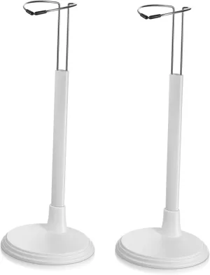 ERINGOGO 2pcs Portable Doll Stand Rack Lightweight Support for Dolls Sturdy Display Holder for Home Store Creative Toy Storage Space-Saving Design White