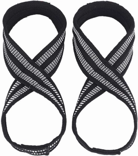 Figure 8 Lifting Straps Deadlift Straps Powerlifting Strongman Cross Training Strong Weightlifting Wrist Straps