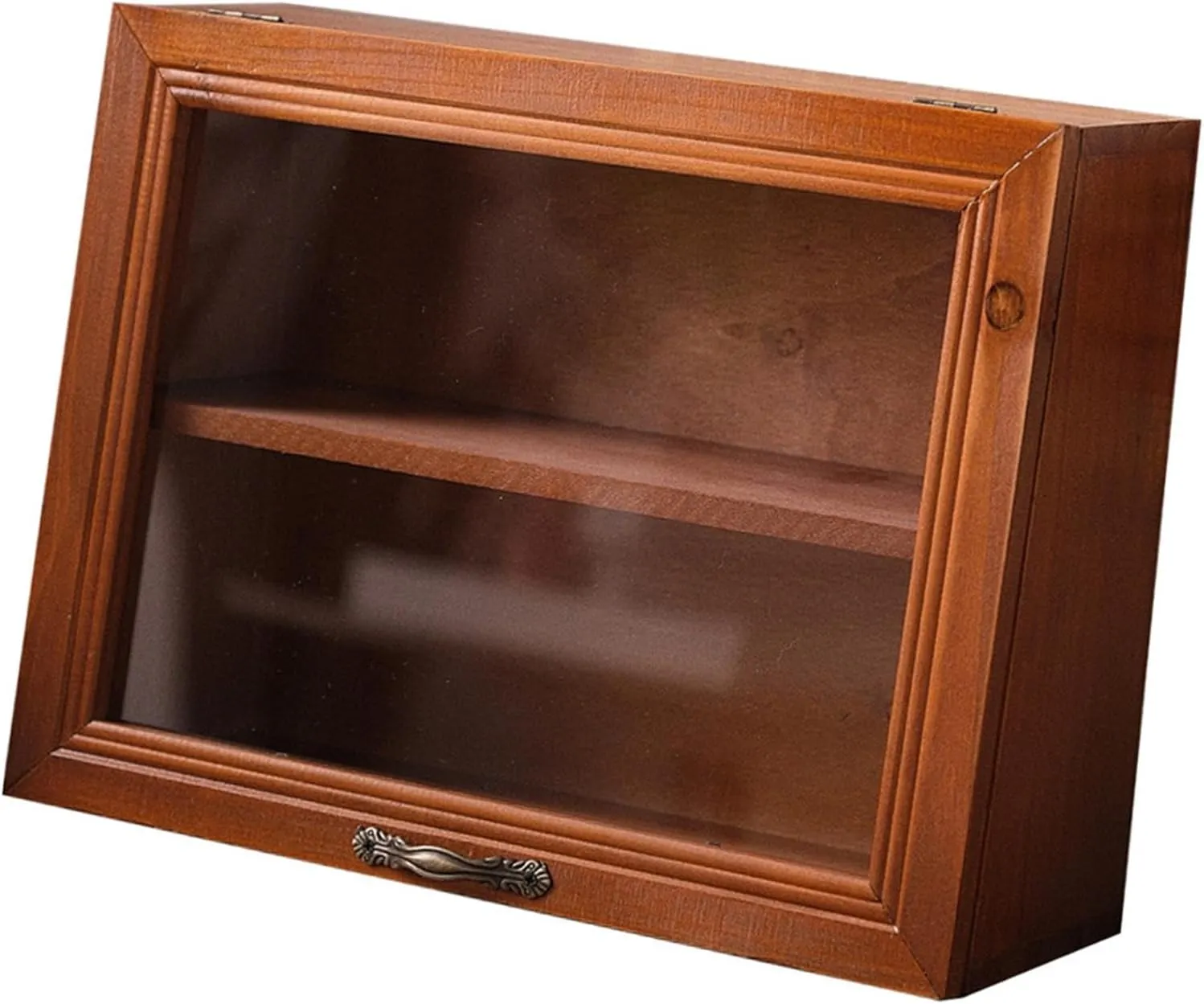 Figurine Display Case Cabinet Portable Table Doll Model Organizer Miniature Storage Organizer for Action Figure