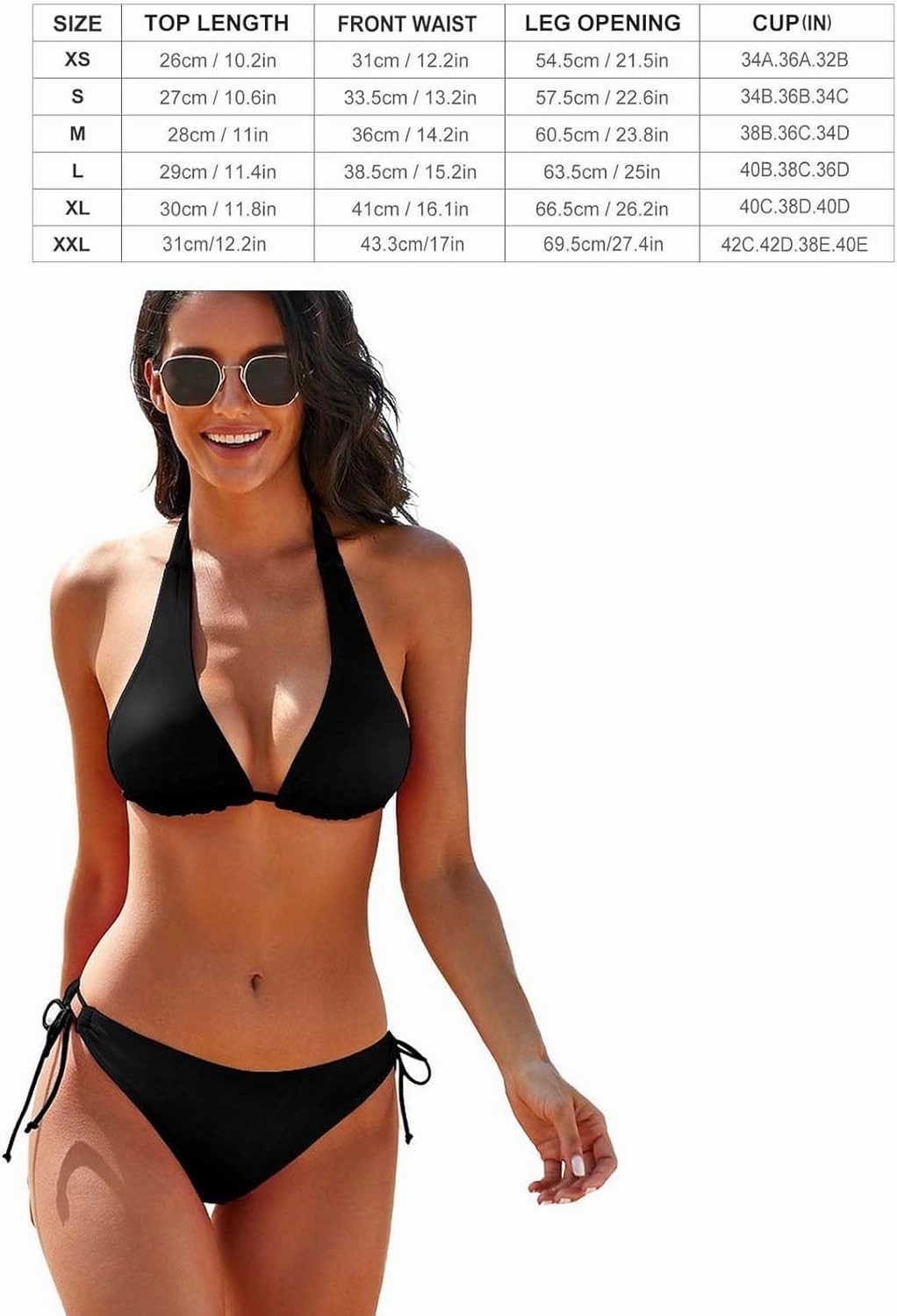 Fish Scale Colorful Bikini Set Woman Halter Padded Side Tie Triangle Beach Sexy Bathing Suits Backless Pool