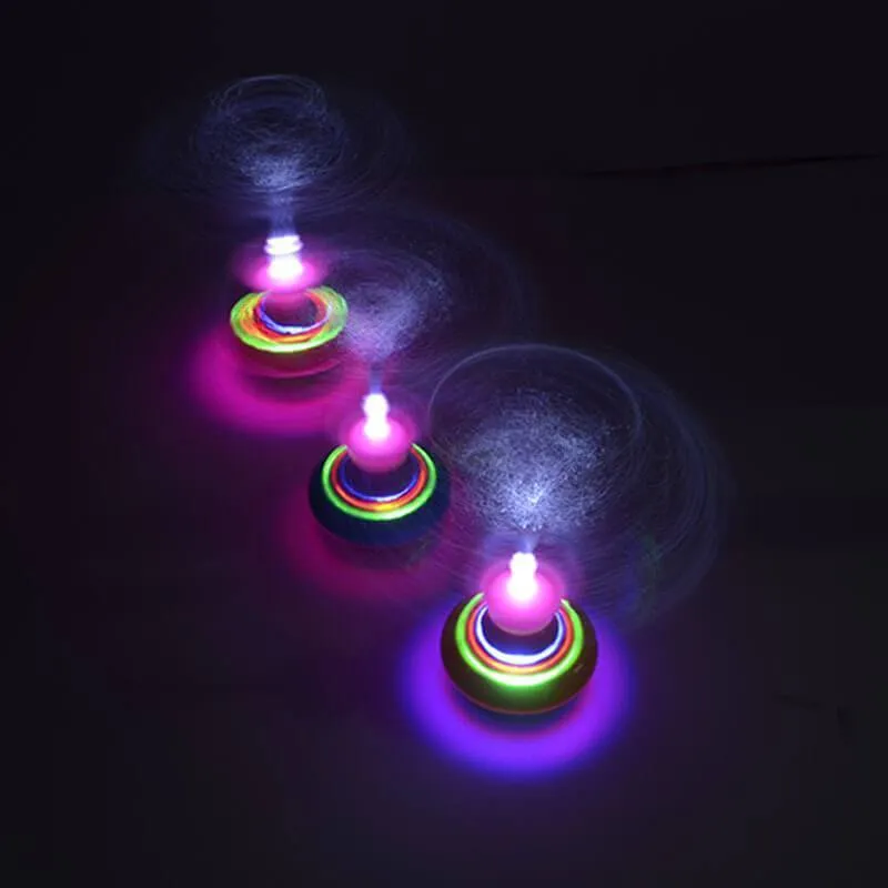 Flashing Spinning Gyro Toy