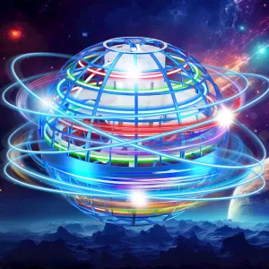 Flying Toys Galaxy Boomerang Ball, Hover Orb, Fly Spinners for Kids Adults Indoor Outdoor Toys, Cool Toys for 6 7 8 9 10  Years Old Boys Girls Teens