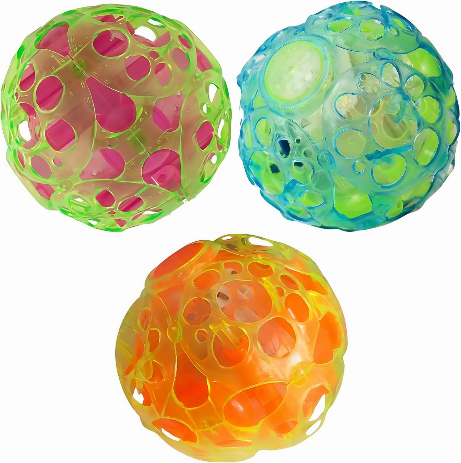 Forest & Twelfth Light-Up Dancing Ball, Set of 3 Colors of Vibrating & Interactive Fun Ball Toys for Kids, Colorful LED Lights with Sound Effects, Balls Shake, Rattle, Roll, Dance & Sing! Great Gift