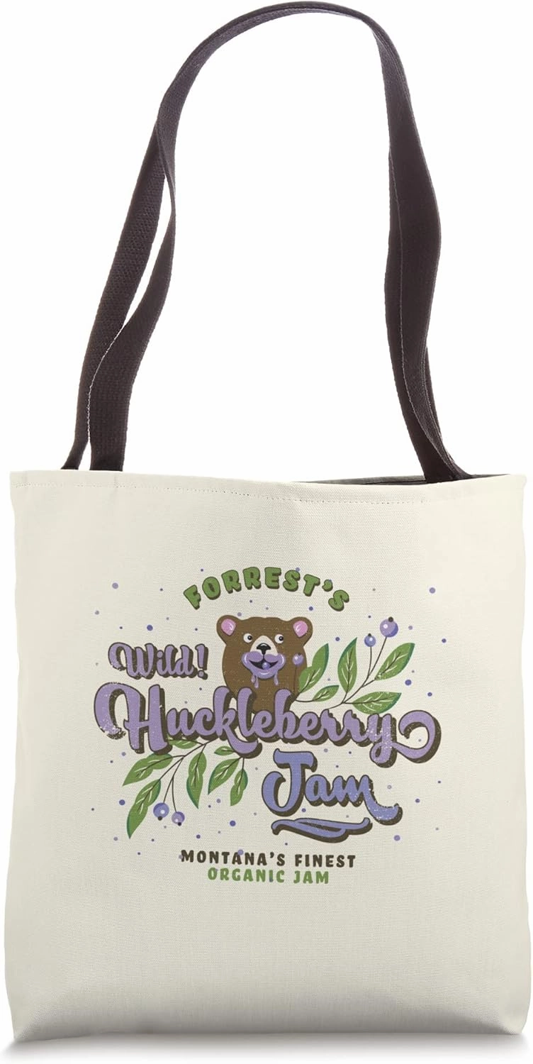 Forrest's Huckleberry Jam – Montana's Finest! Tote Bag
