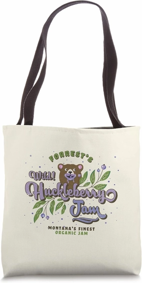 Forrest's Huckleberry Jam – Montana's Finest! Tote Bag