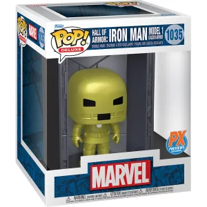 Funko Pop! Marvel: Iron Man Hall of Armor Model 1 Deluxe (PX)