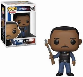 Funko Pop! Movies: Netflix Bright - Daryl Ward Vinyl Figure (Bundled with Pop Box Protector Case)