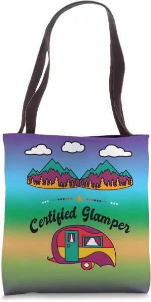 Funny Forest Camping Gift For Fun Glamping In The Deep Woods Tote Bag