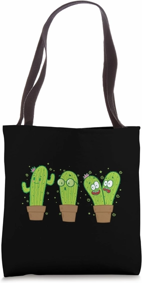 Funny Cacti Tote Bag