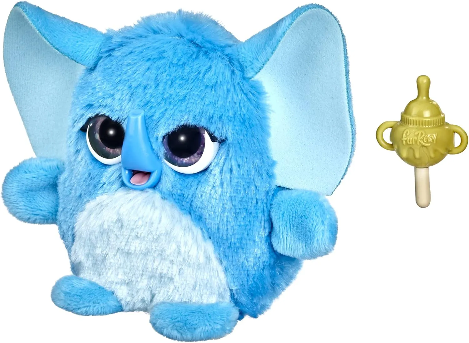 FurReal Fuzzalots Elephant Interactive Animatronic Color-Change Toy, Electronic Pet with 25  Sounds and Reactions, for Kids Ages 4 and up