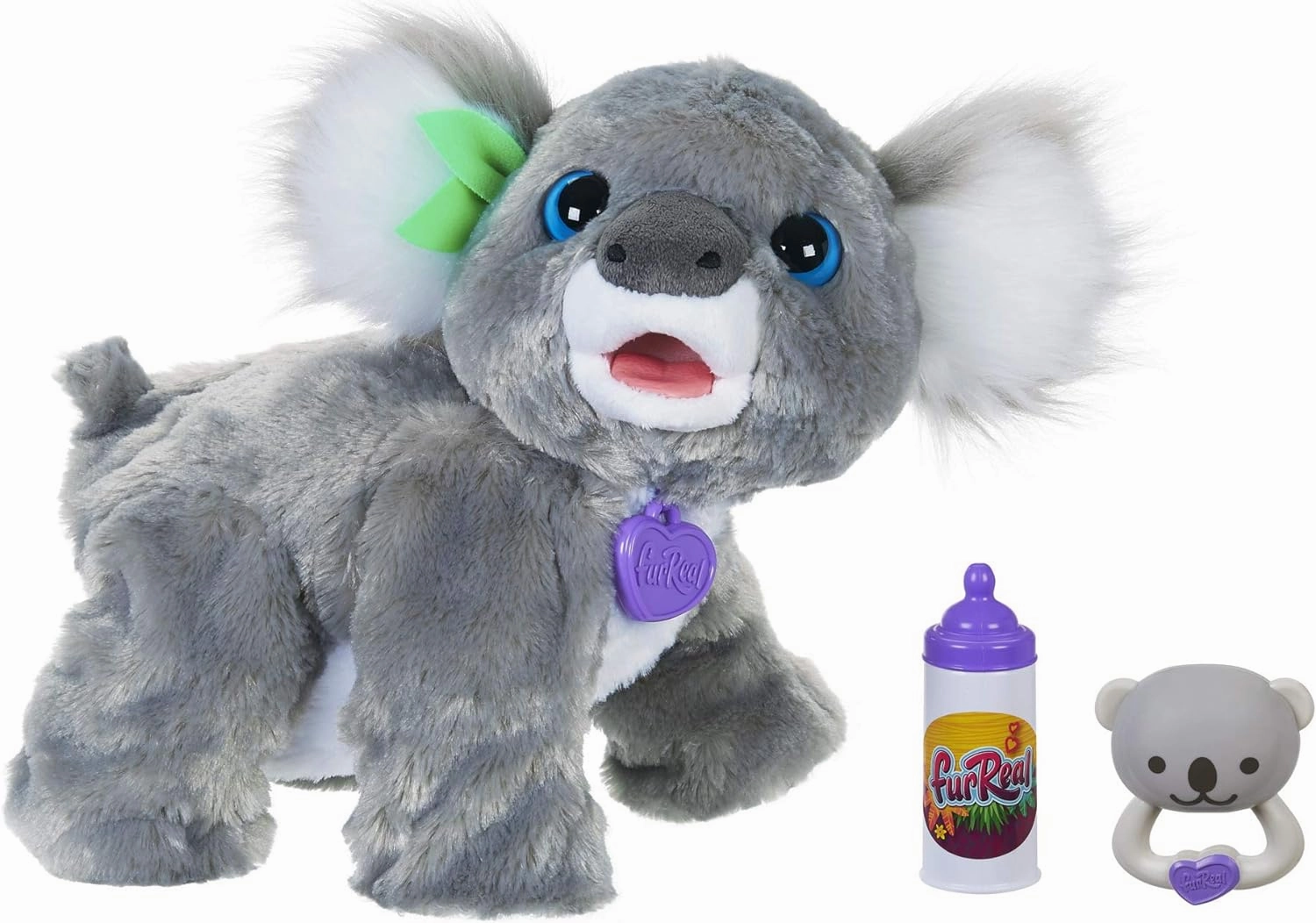 FurReal Koala Kristy Interactive Plush Pet Toy, 60  Sounds & Reactions, Ages 4 and Up