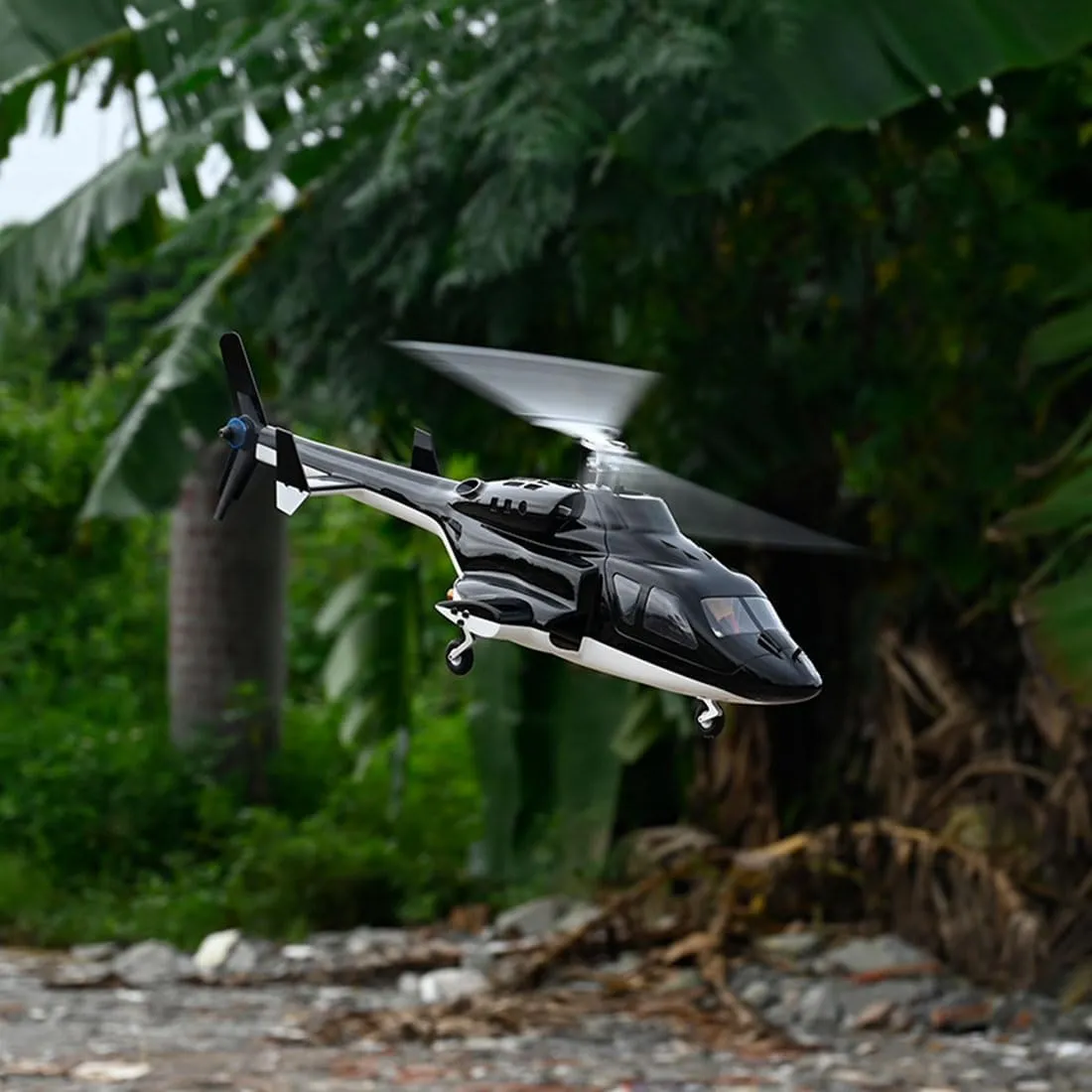 FW450L AW RC Helicopter for Adults, 450-Class 2.4G 6CH Military Remote Control Helicopter, 1 Battery RC Armed Helicopter Mode 1 Right-Hand Flight Control, Gift -PNP RTF