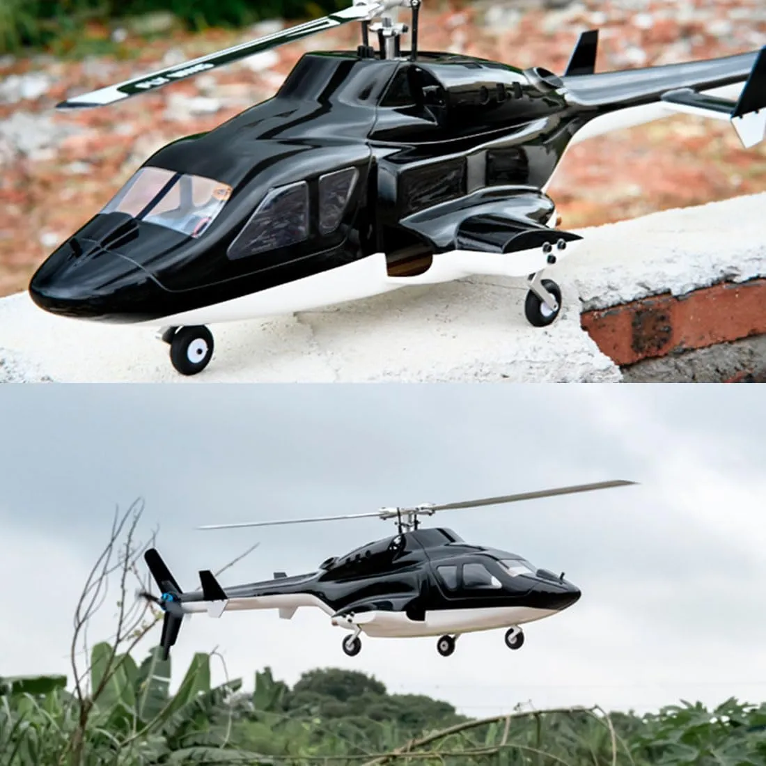 FW450L AW RC Helicopter for Adults, 450-Class 2.4G 6CH Military Remote Control Helicopter, 1 Battery RC Armed Helicopter Mode 1 Right-Hand Flight Control, Gift -PNP RTF