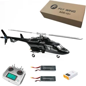 FW450L AW RC Helicopter for Adults, 450-Class 2.4G 6CH Military Remote Control Helicopter, 2 Batteries RC Armed Helicopter Mode 1 Right-Hand Flight Control, Gift -PNP RTF