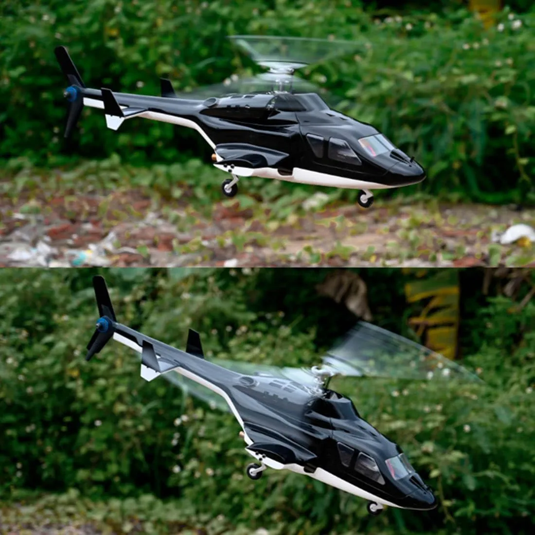 FW450L AW RC Helicopter for Adults, 450-Class 2.4G 6CH Military Remote Control Helicopter, 2 Batteries RC Armed Helicopter Mode 1 Right-Hand Flight Control, Gift -PNP RTF