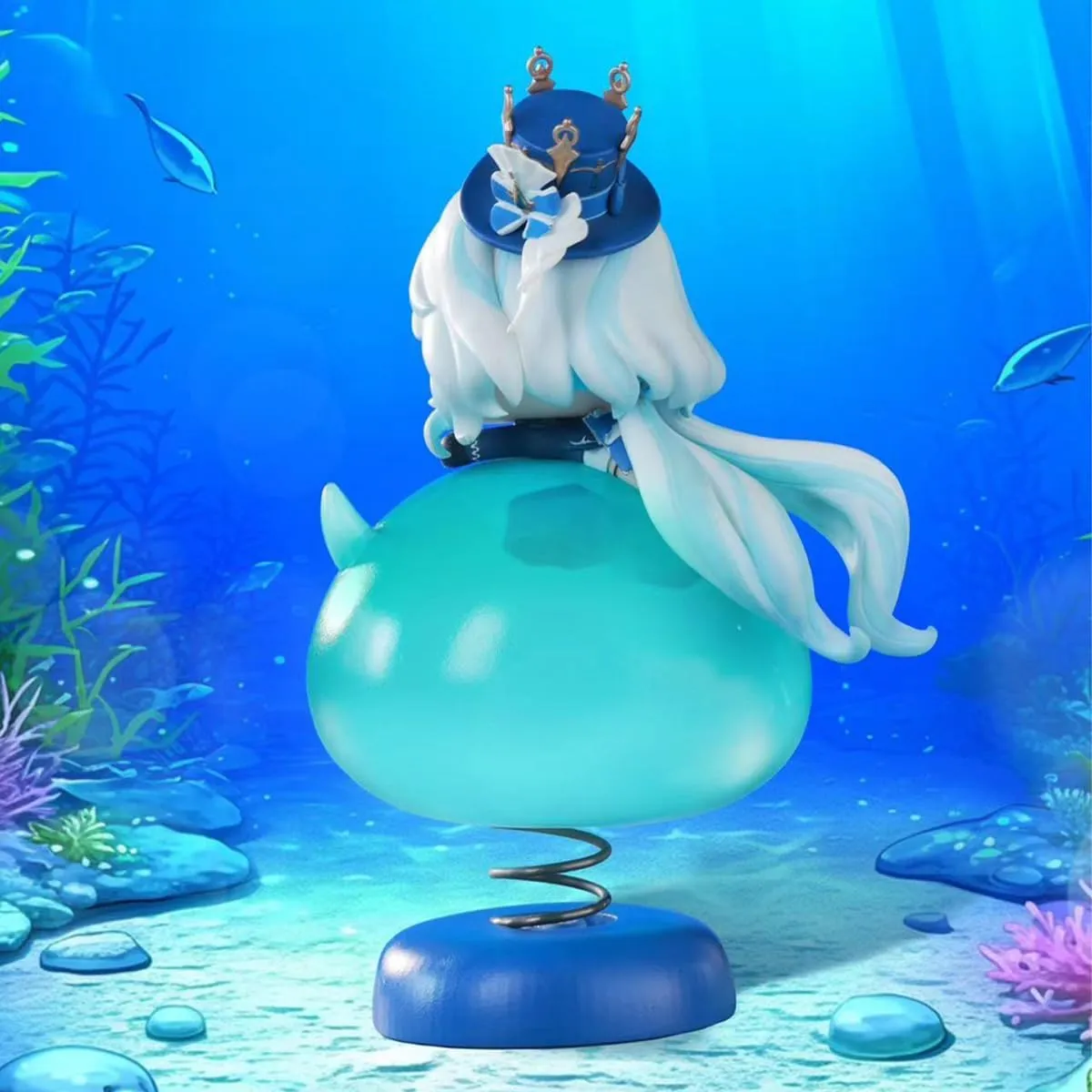 G-I Furina Mini Figure PVC 4.7in Anime Game Character Desktop Car Spring Ornaments Gift
