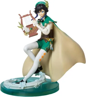 G-I Venti Figure Barbatos 24CM PVC Model Toy Mondstadt Wind Gods Anime Game Replaceable Face