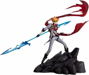 G-I Childe Tartaglia 1/7 Figure PVC 13.8IN Anime Game Snezhnaya Fatui Harbinger Character Desktop Ornaments Gift
