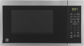 GE Smart Countertop Microwave Oven | Complete with Scan-to-Cook Technology and Wifi-Connectivity | 0.9 Cubic Feet Capacity, 900 Watts | Home & Kitchen Essentials | Stainless Steel