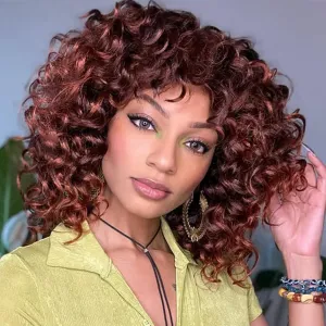 Gogo Curl Crochet Hair 8 Packs Ocean Wave Crochet Hair Pre Looped Deep Twist Goddess Box Braids Curly Water Wave Synthetic Braiding Hair For Black Women (#T350, 18 Inch (Pack of 8))