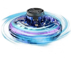 GoolRC Flying Spinner Mini UFO Drone Flying Fidget Spinner Hover Boomerang Fidget Spinner Hand Controlled Mini Drone for 8  Year Old Kids Adults Indoor Outdoor Flying Toy