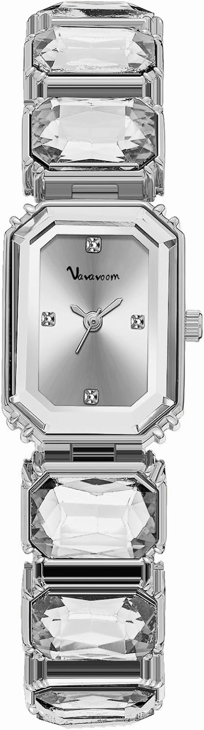 Gosasa Luxury Crystal Bangle Watch for Women Fashion Ladies Bracelet Dress Waterproof Analog Quartz Wristwatch
