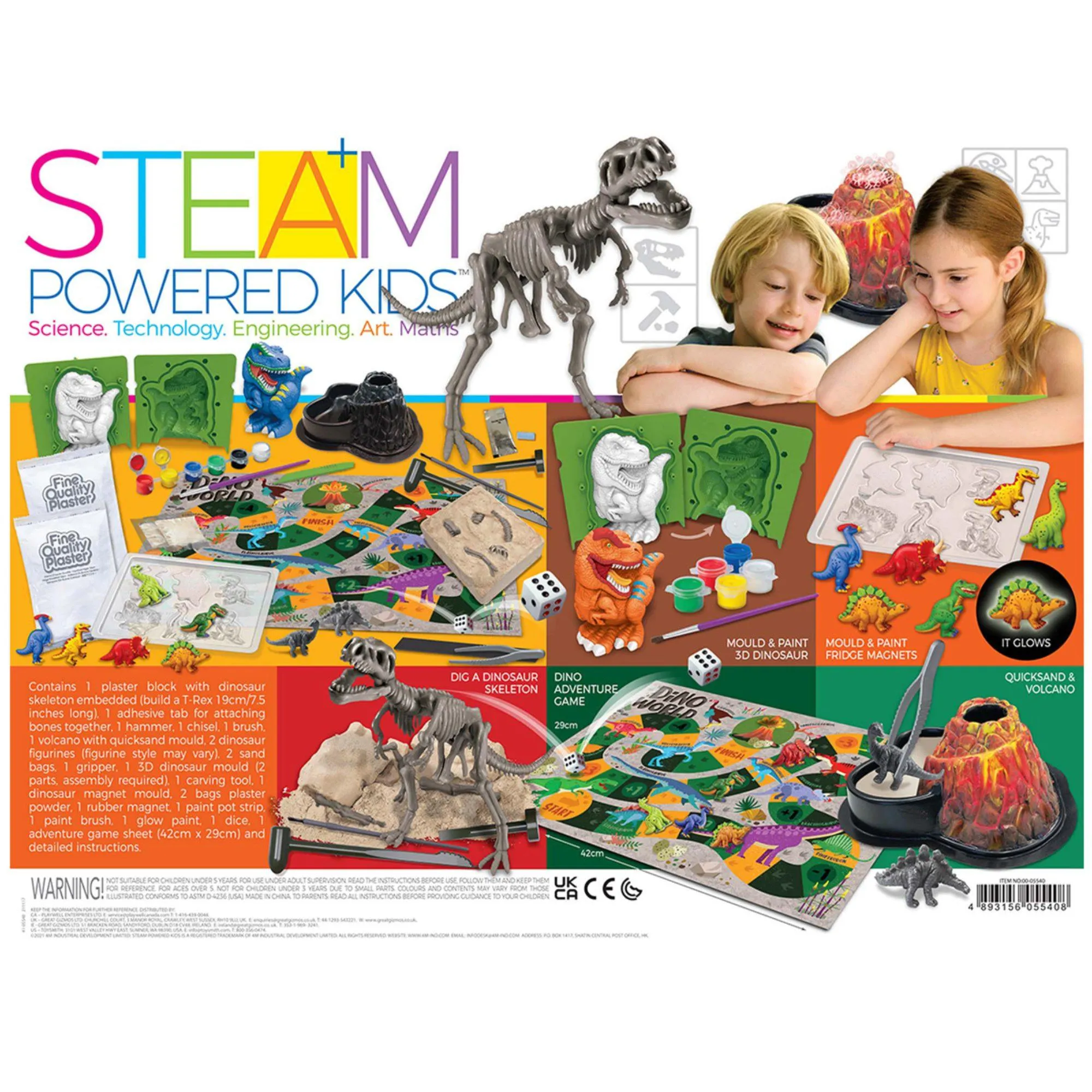 Great Gizmos STEAM Powered Kids Dinosaur World